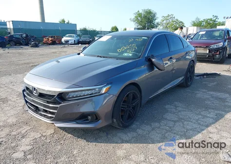 2021 Honda Accord Ex-L из США, поврежденный, VIN 1HGCV1F52MA052755